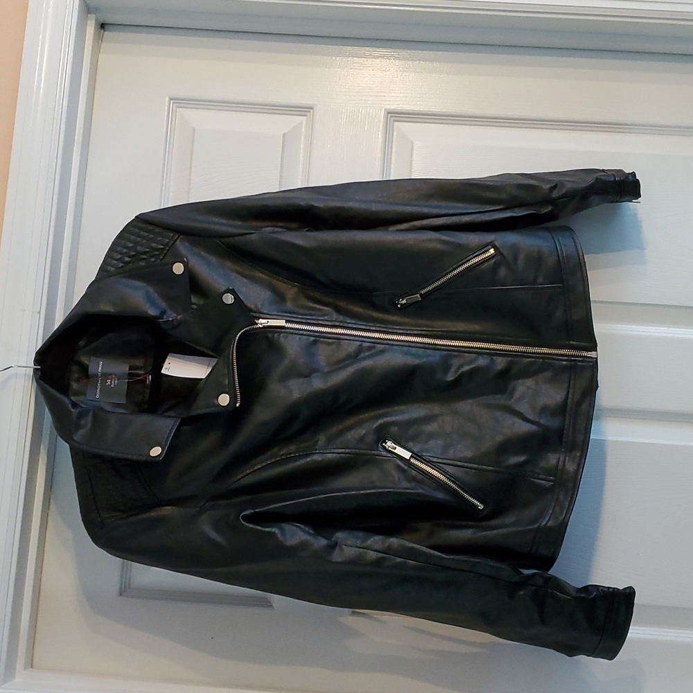 Dorothy Perkins Black Faux Leather Moto Jacket